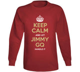 Jimmy Garoppolo Jimmy Gq Keep Calm San Francisco Football Fan T Shirt