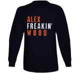 Alex Wood Freakin San Francisco Baseball Fan V2 T Shirt