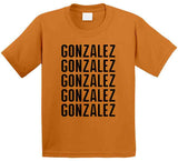 Luis Gonzalez X5 San Francisco Baseball Fan T Shirt