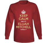 Elijah Mitchell Keep Calm San Francisco Football Fan T Shirt