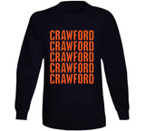 Brandon Crawford X5 San Francisco Baseball Fan T Shirt