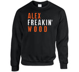 Alex Wood Freakin San Francisco Baseball Fan V2 T Shirt