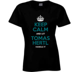 Tomas Hertl Keep Calm San Jose Hockey Fan T Shirt