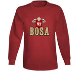 Nick Bosa Flexing Beast San Francisco Football Fan T Shirt