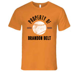 Brandon Belt Property San Francisco Baseball Fan T Shirt